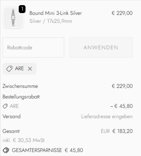 Daniel-Wellington-Rabattcode-influencer