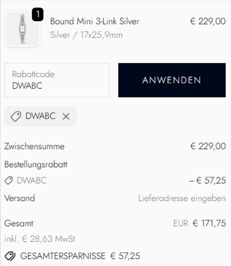 Daniel-Wellington-Influencer-codes